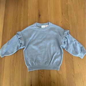 Zara blue Gray Knit Sweater